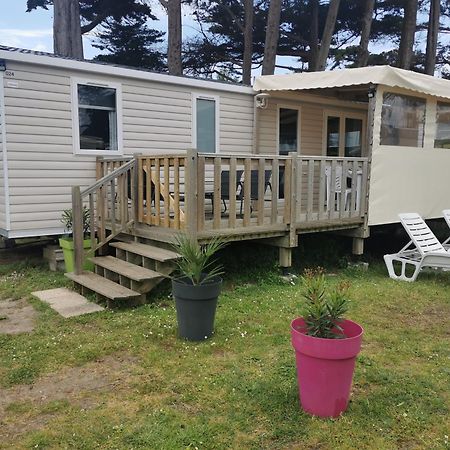 Mobilhome Vue Ocean La Costa Breizha Quiberon Eksteriør billede